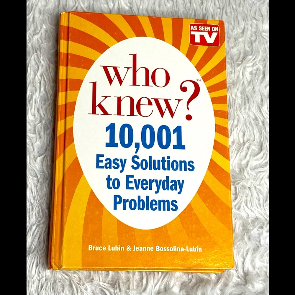 Book Who Knew? 10,001 Easy solutions problems